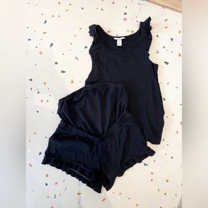 H&M Mama short and top set